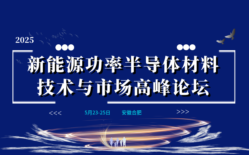 2025新能源功率半导体材料技术与市场高峰论坛